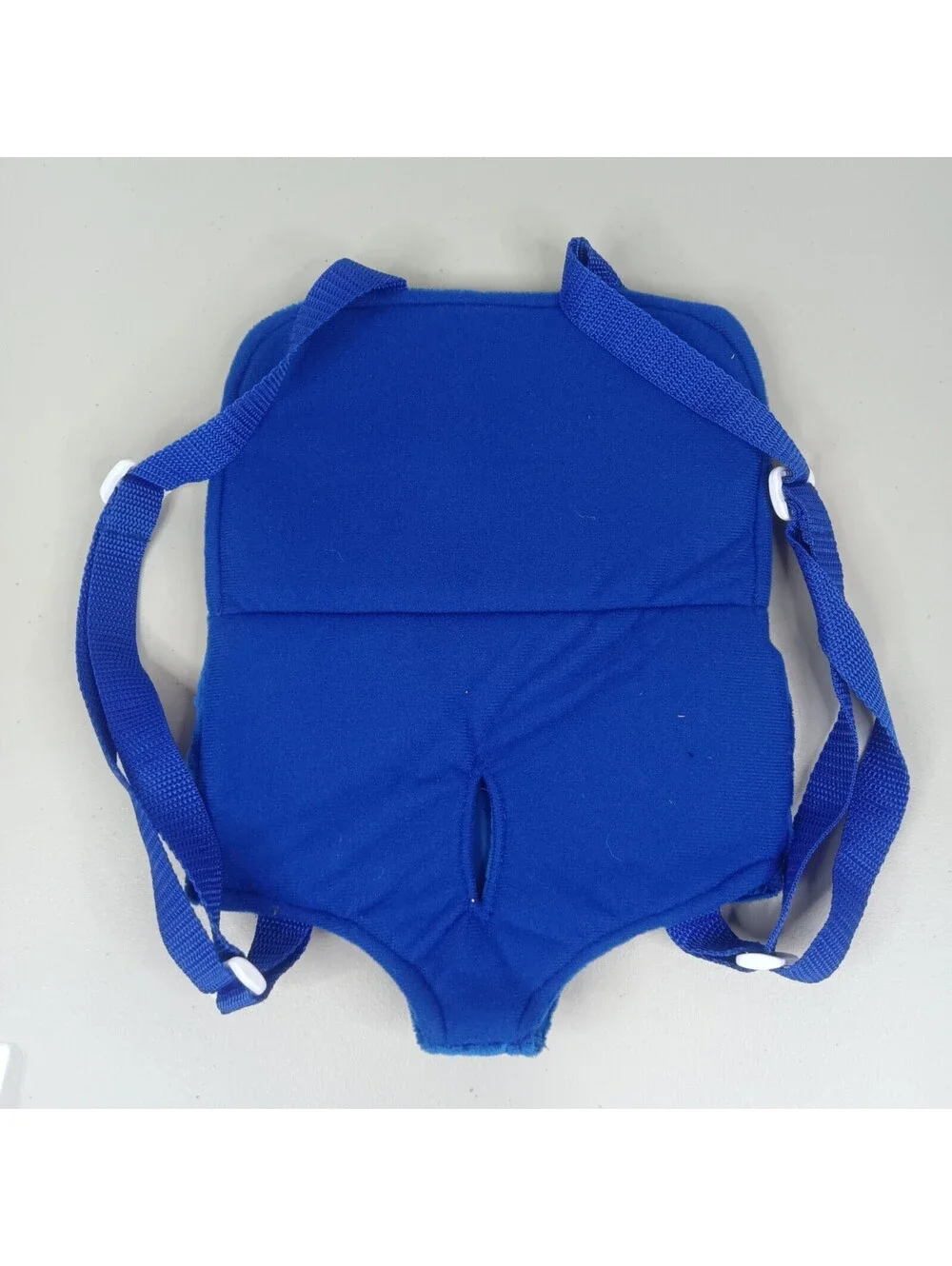 Build A Bear Workshop Bear Soft Backpack Blue Pet Baby Doll Carrier BAB